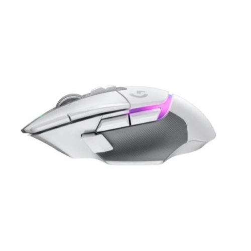 Logitech G G502 X PLUS - Mouse - ottica - senza fili - LIGHTSPEED - ricevitore LIGHTSPEED Logitech - bianco